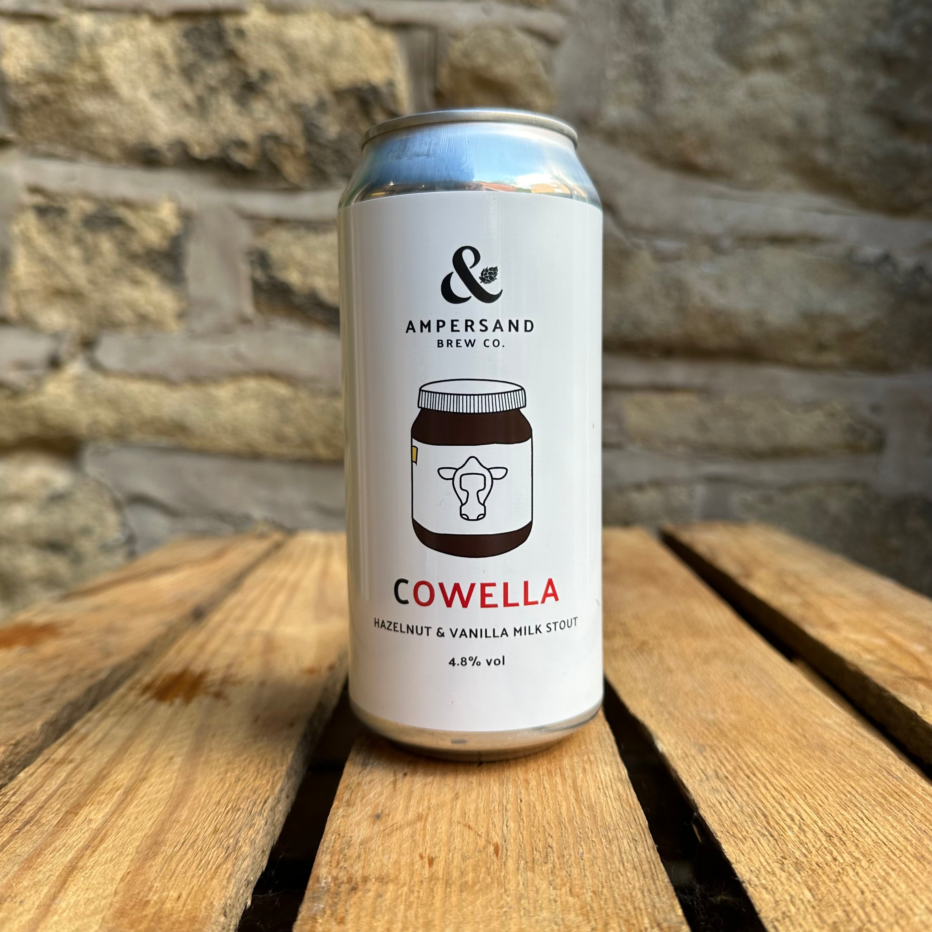 Ampersand Cowella Hazelnut and Vanilla Milk Stout