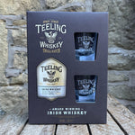 Teeling Small Batch Whiskey Gift Set with glasses