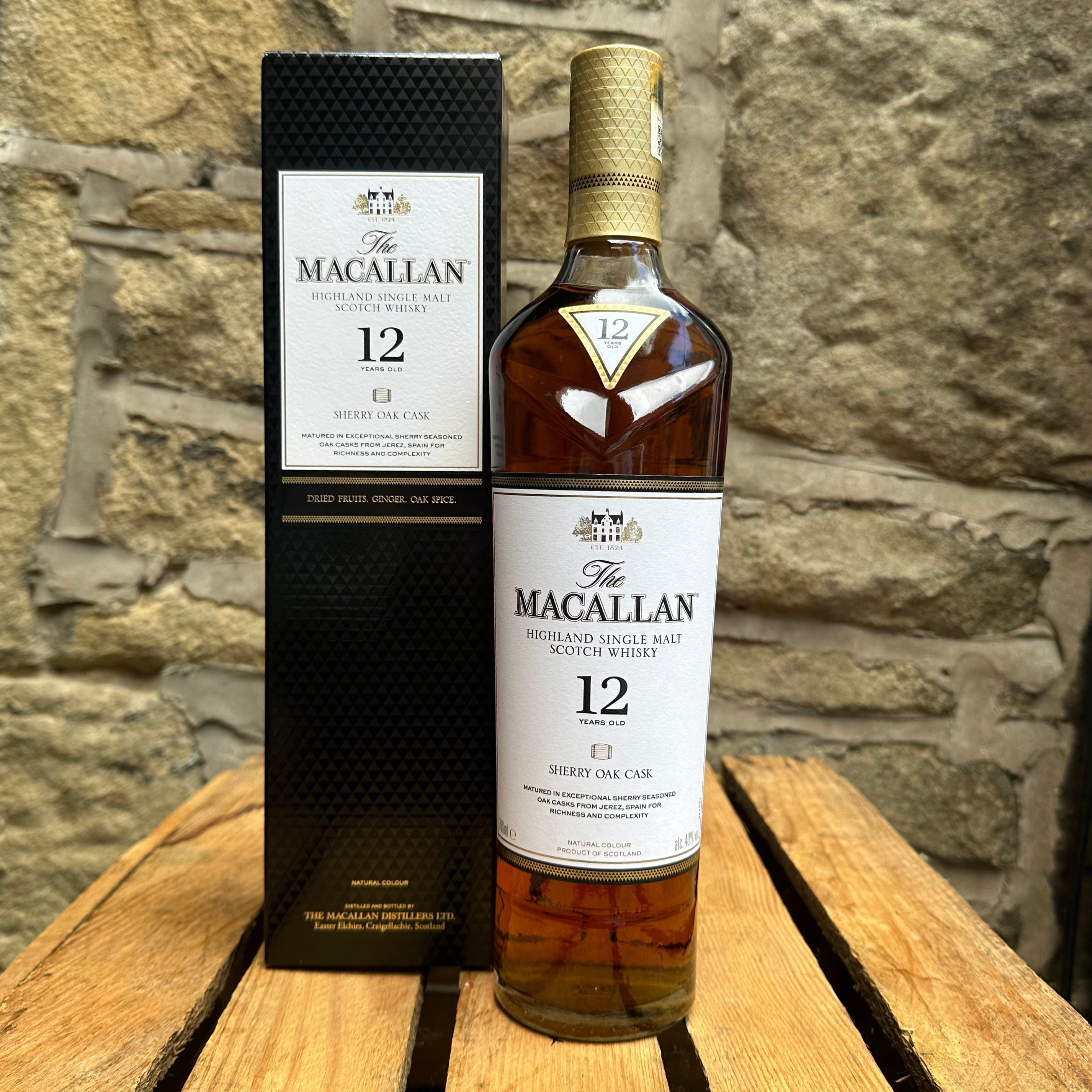 The Macallan 12 Year Old Sherry Oak Whisky