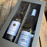 Wine Gift Box Grey - 2 Bottle