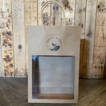 3 Bottle Kraft Gift Bag with Window