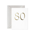 80 Milestone Card (Mini)