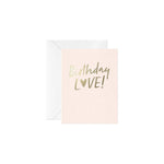 Birthday Love Card (Mini)