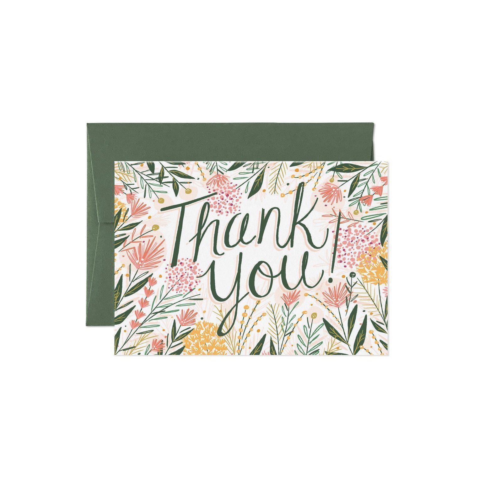 In-Bloom Thank You Card