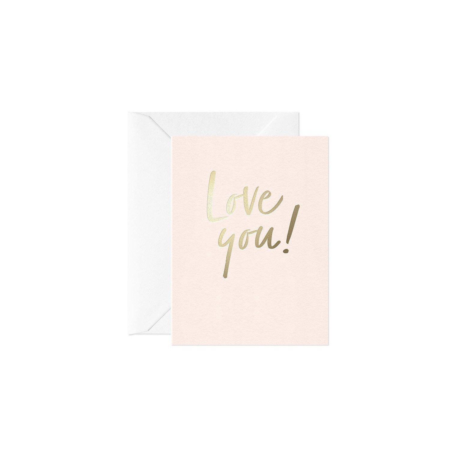 Love You! Card (Mini)