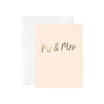 Mr & Mrs Card (Mini)