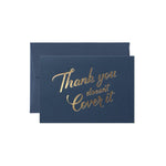 Thank You Doesn't Cover It Card