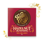 Willie's Cacao Dark Chocolate Hazelnut & Raisin 50g